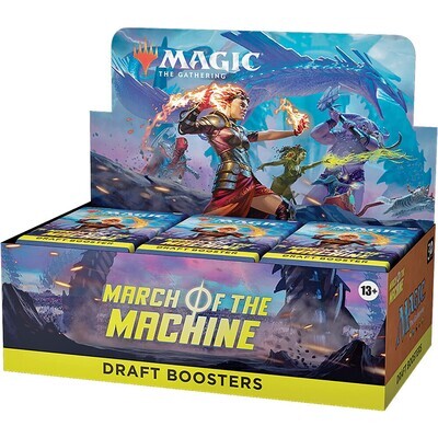 MAGIC THE GATHERING: MARCH OF THE MACHINE: DRAFT BOOSTER BOX