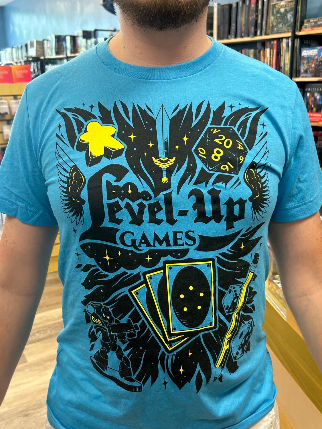 LEVEL UP GAMES - TINY KAIJU SHIRT - Q3 - 2023, Size: SMALL