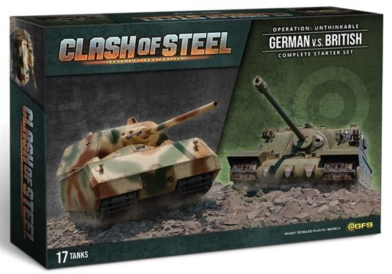 CLASH OF STEEL - OPERATION: UNTHINKABLE - GERMAN VS BRITISH STARTER SET