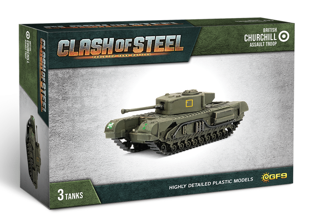 CLASH OF STEEL - CHURCHILL ASSAULT TROOP