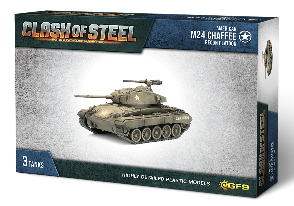 CLASH OF STEEL - M24 CHAFFEE RECON PLATOON