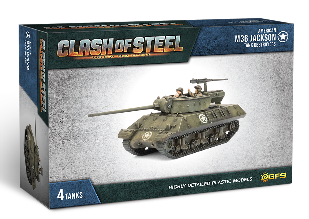 CLASH OF STEEL M36 JACKSON TANK DESTROYERS STORE Level Up Games