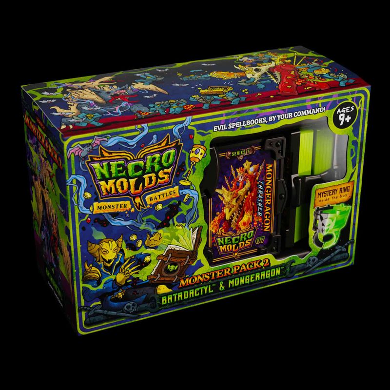 NECROMOLDS: MONSTER PACK 2 - BATADACTYL AND MONGERAGON