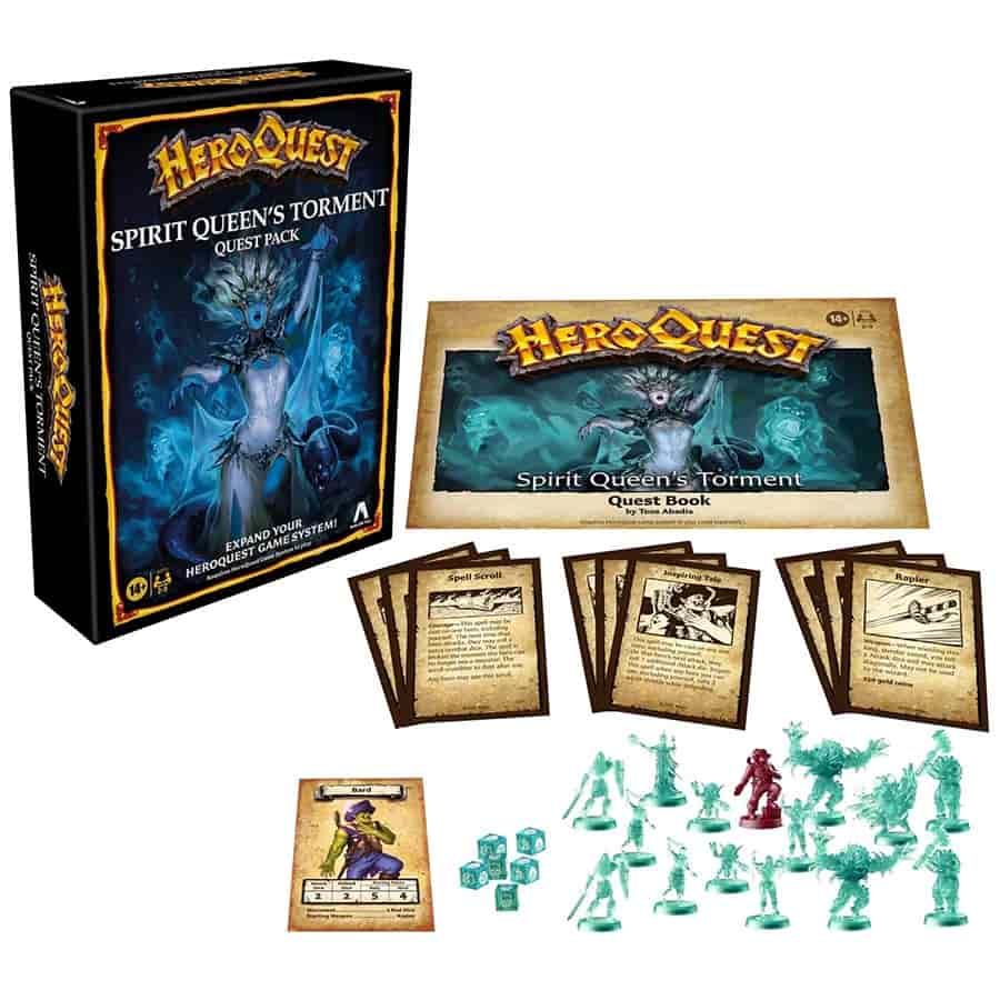 HEROQUEST: SPIRIT QUEENS TORMENT QUEST PACK