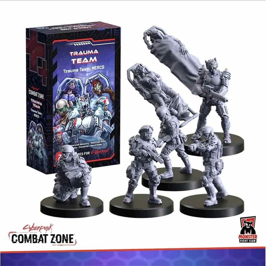 COMBAT ZONE: TRAUMA TEAM FACTION STARTER BOX