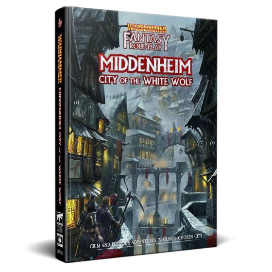 WARHAMMER FANTASY ROLEPLAY (4E): MIDDENHEIM CITY OF THE WHITE WOLF
