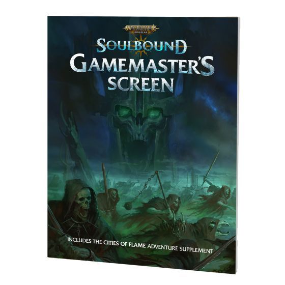 WARHAMMER AGE OF SIGMAR: SOULBOUND RPG: GAMEMASTERS SCREEN