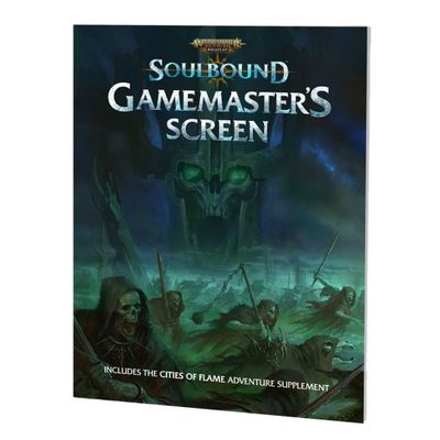 WARHAMMER AGE OF SIGMAR: SOULBOUND RPG: GAMEMASTERS SCREEN