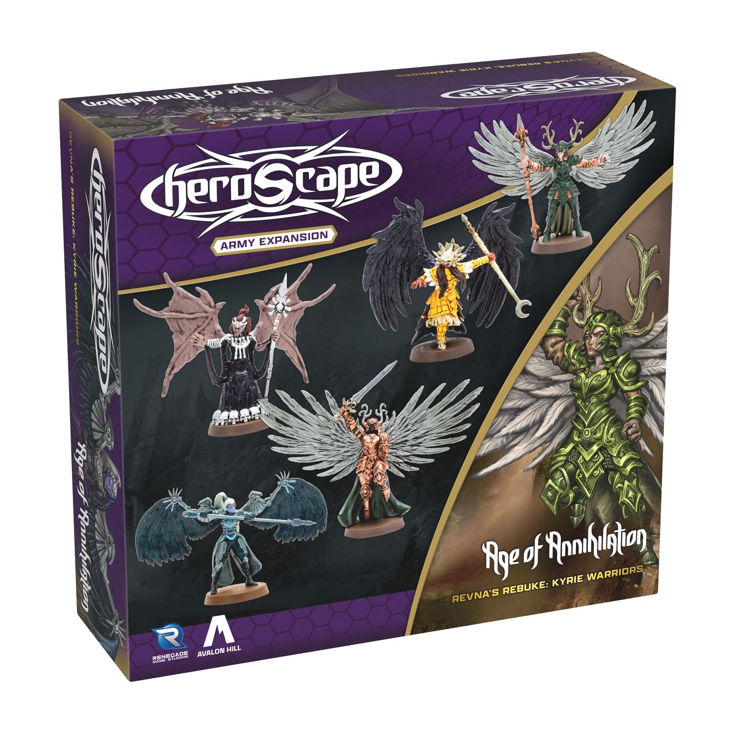 HEROSCAPE: REVNAS REBUKE - KYRIE WARRIORS ARMY EXPANSION