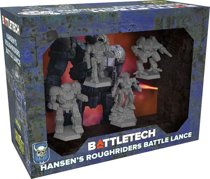 BATTLETECH: FORCE PACK - HANSENS ROUGHRIDERS BATTLE LANCE