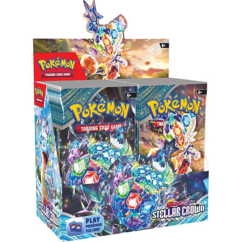 POKEMON TCG: SCARLET AND VIOLET STELLAR CROWN BOOSTER BOX