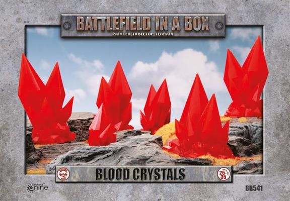 FEATURES: BLOOD CRYSTALS - RED