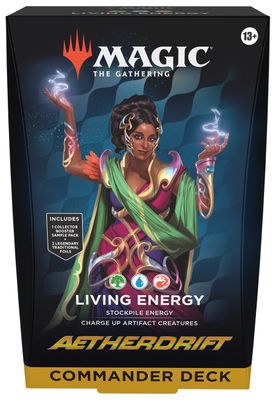 MAGIC THE GATHERING: AETHERDRIFT LIVING ENERGY COMMANDER DECK