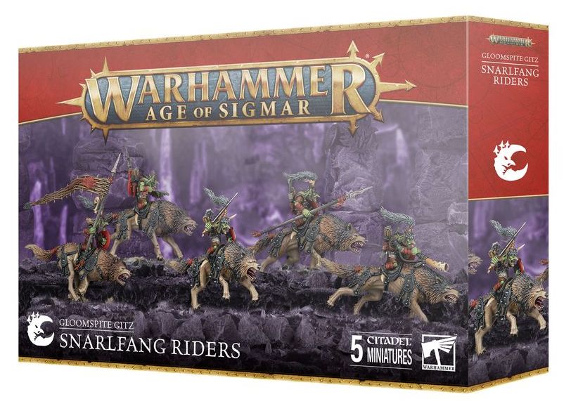 GLOOMSPITE GITZ: SNARLPACK CAVALRY