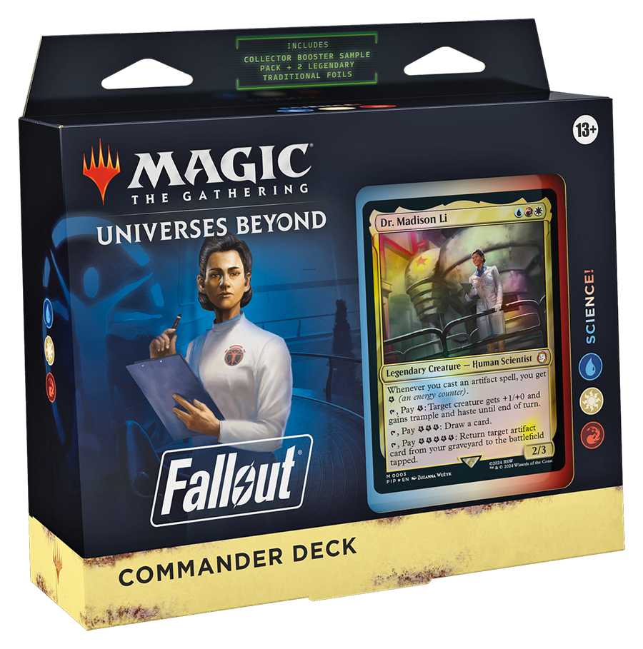 MTG UNIVERSES BEYOND: FALLOUT COMMANDER DECK - SCIENCE!