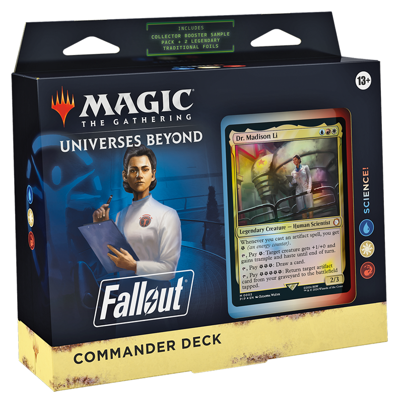 MTG UNIVERSES BEYOND: FALLOUT COMMANDER DECK - SCIENCE!