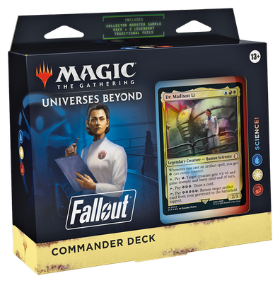 MTG UNIVERSES BEYOND: FALLOUT COMMANDER DECK - SCIENCE!