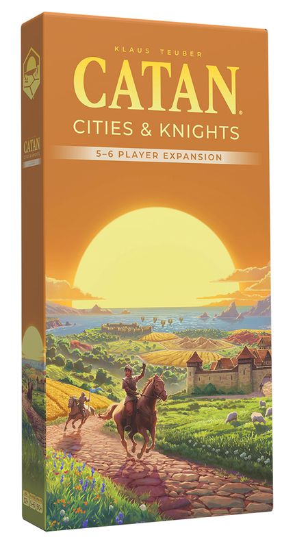 CATAN: CITIES AND KNIGHTS 5-6 PLAYER EXPANSION (6TH EDITION)