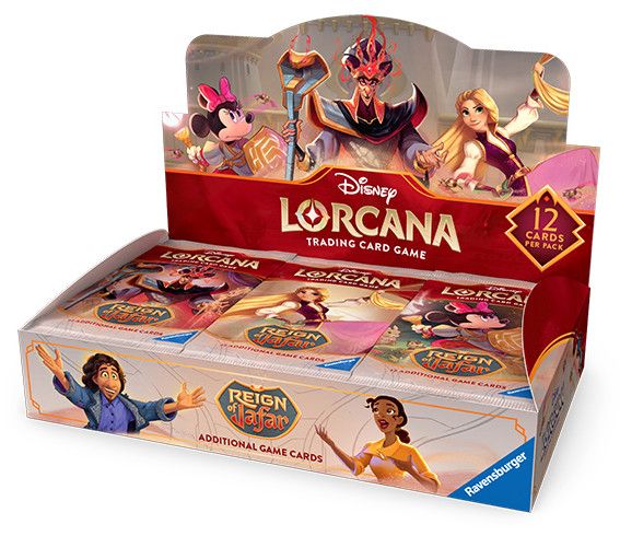 DISNEY LORCANA: REIGN OF JAFAR BOOSTER BOX DISNEY LORCANA: REIGN OF JAFAR BOOSTER BOX