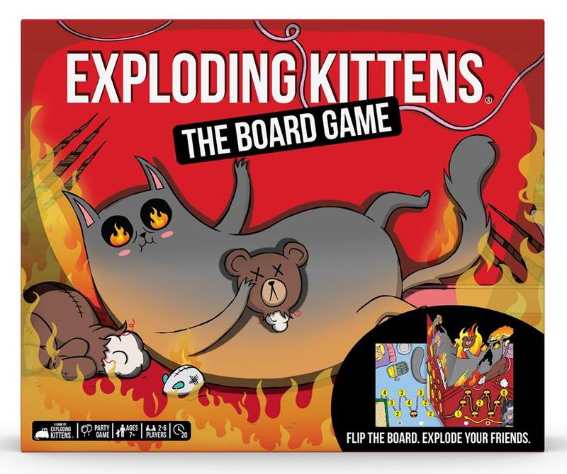 EXPLODING KITTENS: THE BOARD GAME