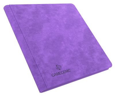ZIP-UP ALBUM 24-POCKET: PURPLE
