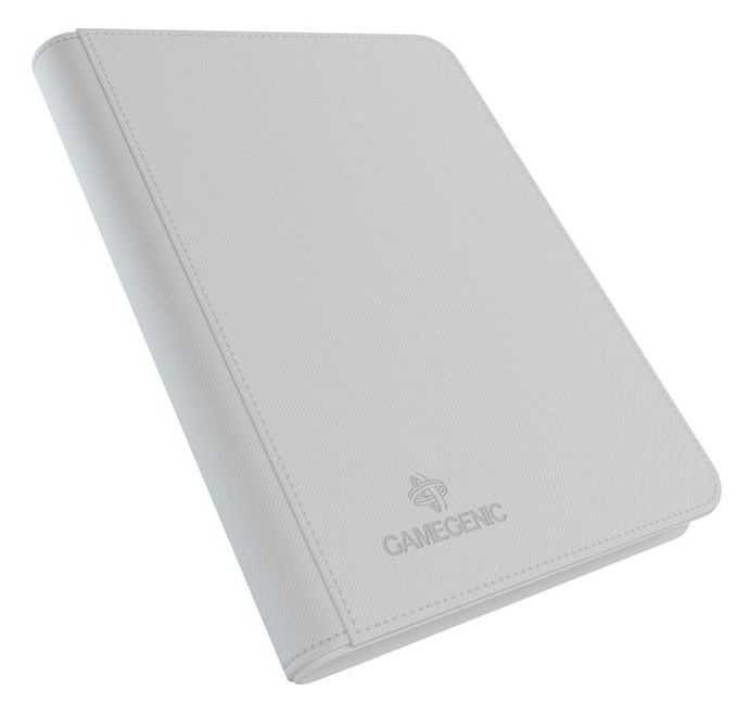 ZIP-UP ALBUM 8-POCKET: WHITE