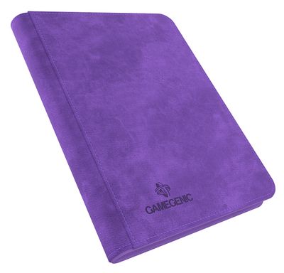 ZIP-UP ALBUM 8-POCKET: PURPLE