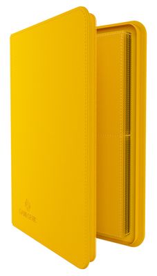 ZIP-UP ALBUM 8-POCKET: YELLOW