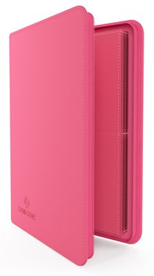 ZIP-UP ALBUM 8-POCKET: PINK
