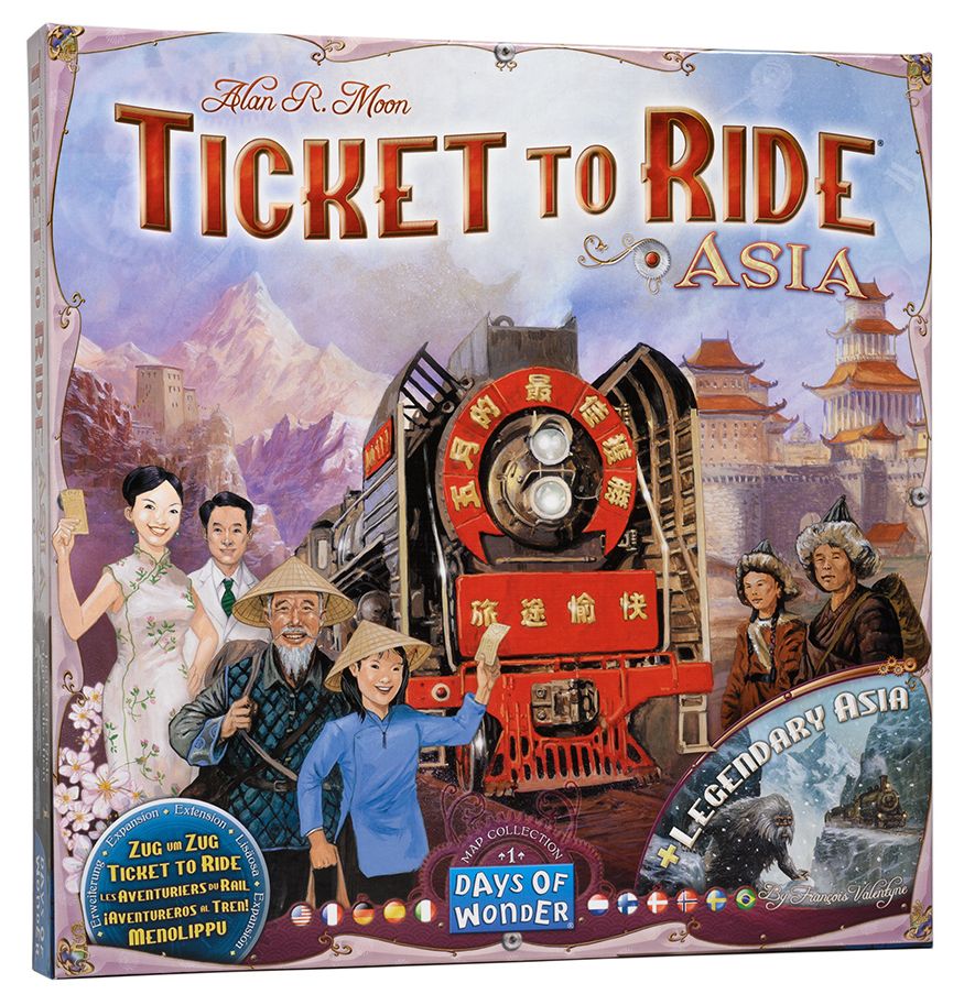 TICKET TO RIDE: ASIA MAP COLLECTION 1