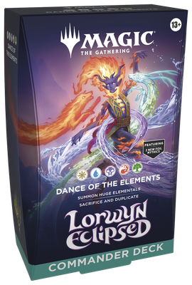 MAGIC THE GATHERING LORWYN ECLIPSED COMMANDER DECK DANCE OF THE ELEMENTS