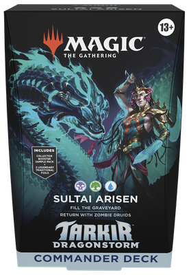 MAGIC THE GATHERING: TARKIR DRAGONSTORM SULTAI ARISEN COMMANDER DECK