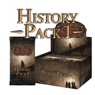 FLESH AND BLOOD: HISTORY PACK 1 BOOSTER BOX