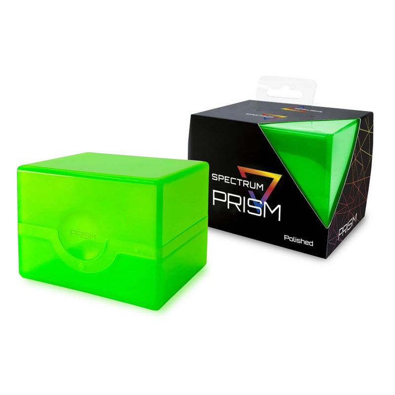 PRISM DECK CASE - POLISHED - LIME GREEN