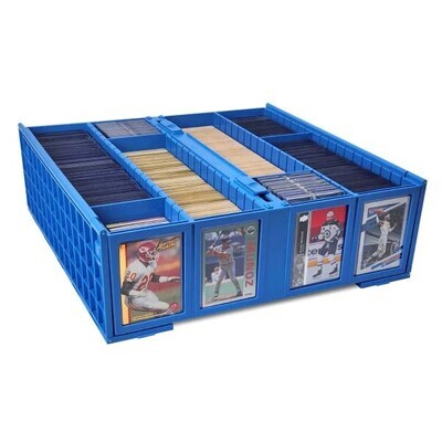 COLLECTIBLE CARD BIN - 3200 - BLUE