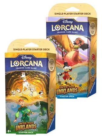 DISNEY LORCANA: INTO THE INKLANDS STARTER DECK