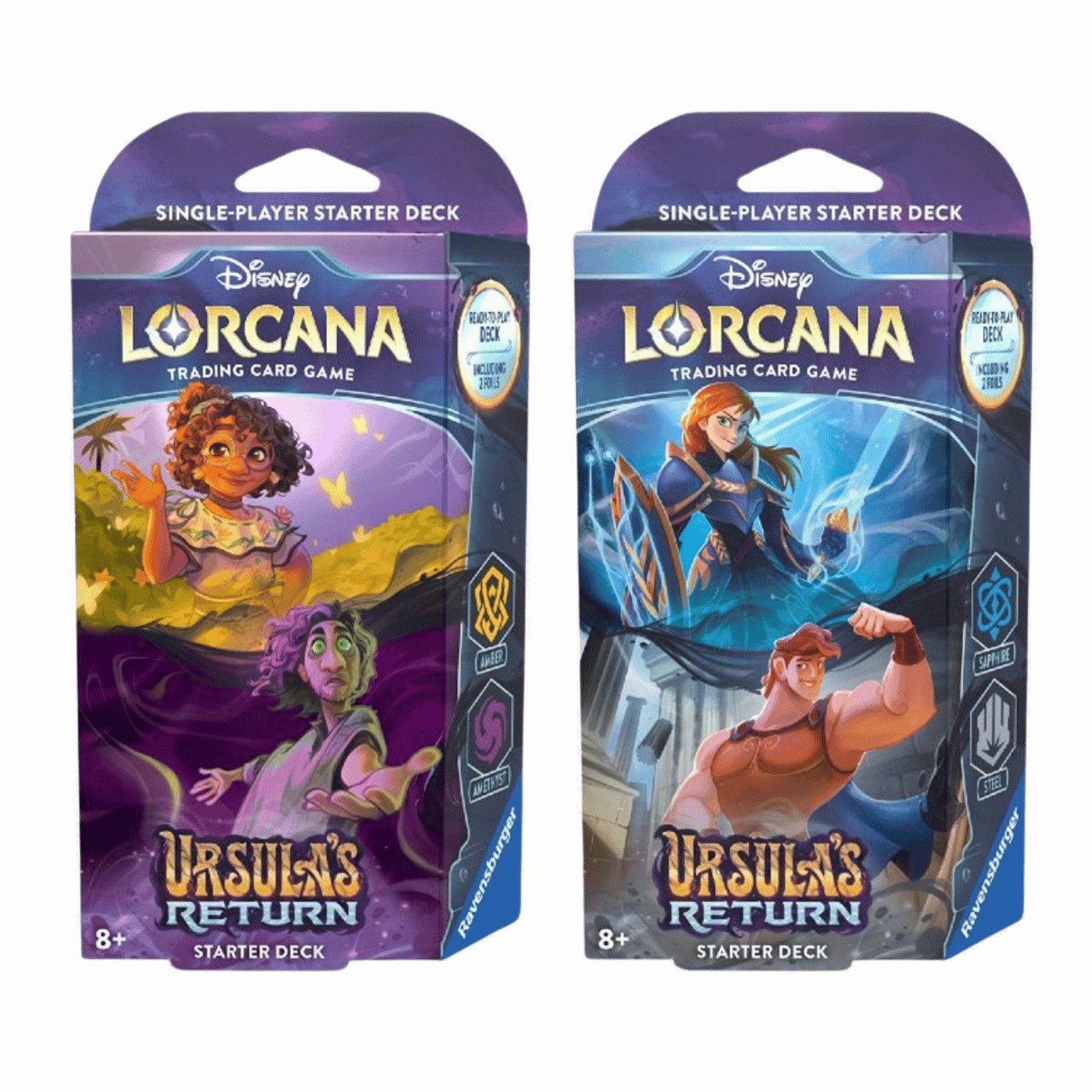 DISNEY LORCANA: URSULAS RETURN STARTER DECK DISNEY LORCANA: URSULAS RETURN STARTER DECK