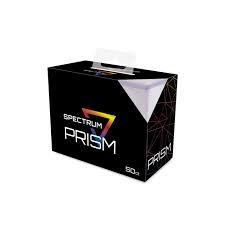 PRISM DECK CASE - 50 CT - CRYSTAL CLEAR