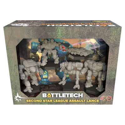 BATTLETECH SECOND STAR LEAGUE ASSAULT LANCE FORCEPACK BATTLETECH SECOND STAR LEAGUE ASSAULT LANCE FORCEPACK