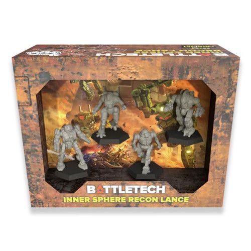 BATTLETECH MERCENARIES FORCE PACK INNER SPHERE RECON LANCE