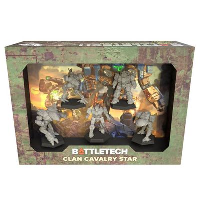 BATTLETECH MERCENARIES FORCE PACK CLAN CAVALRY STAR BATTLETECH MERCENARIES FORCE PACK CLAN CAVALRY STAR