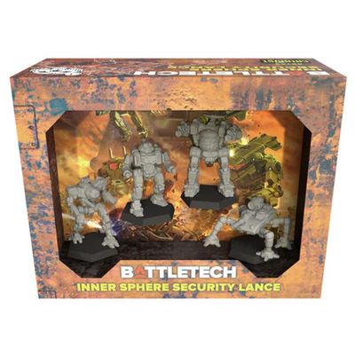 BATTLETECH INNER SPHERE SECURITY LANCE FORCEPACK BATTLETECH INNER SPHERE SECURITY LANCE FORCEPACK