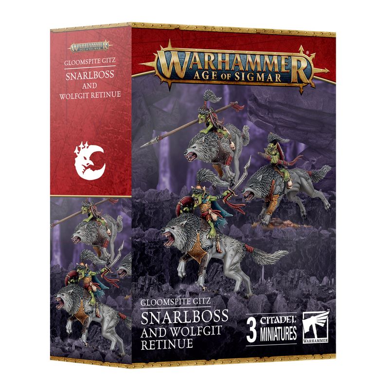 GLOOMSPITE GITZ: SNARLBOSS AND WOLFGIT RETINUE