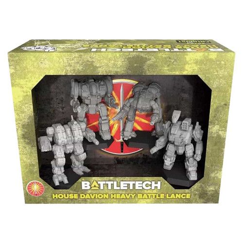 BATTLETECH DAVION CAVALRY LANCE FORCE PACK BATTLETECH DAVION CAVALRY LANCE FORCE PACK