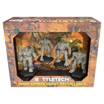 BATTLETECH INNER SPHERE HEAVY RECON LANCE FORCEPACK BATTLETECH INNER SPHERE HEAVY RECON LANCE FORCEPACK