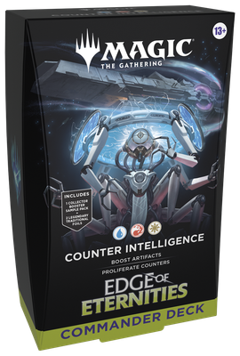 MTG: EDGE OF ETERNITIES COMMANDER DECK COUNTER INTELLIGENCE