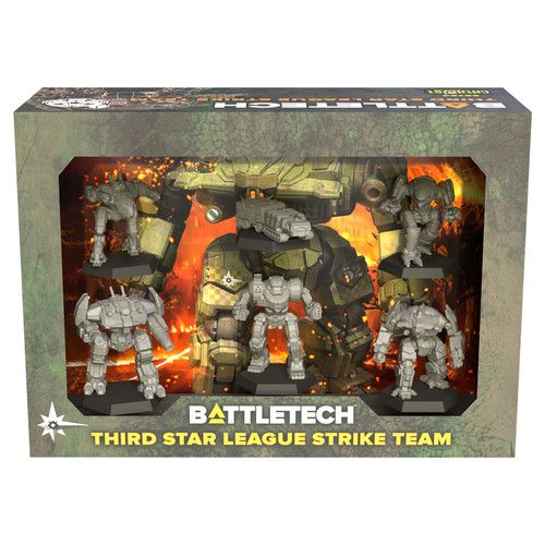 BATTLETECH THIRD STAR LEAGUE STRIKE TEAM