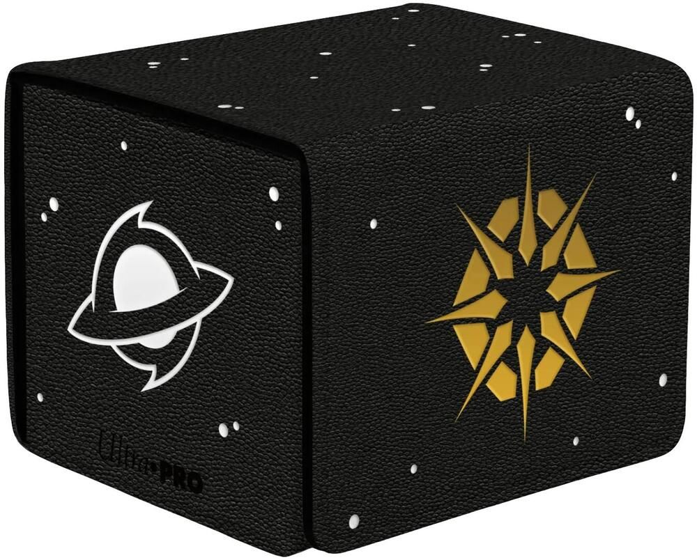 EDGE OF ETERNITIES:  PREMIUM ALCOVE EDGE DECK BOX - WHITE MYTHIC