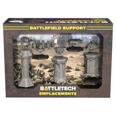 BATTLETECH BATTLEFIELD SUPPORT EMPLACEMENT FORCE PACK BATTLETECH BATTLEFIELD SUPPORT EMPLACEMENT FORCE PACK