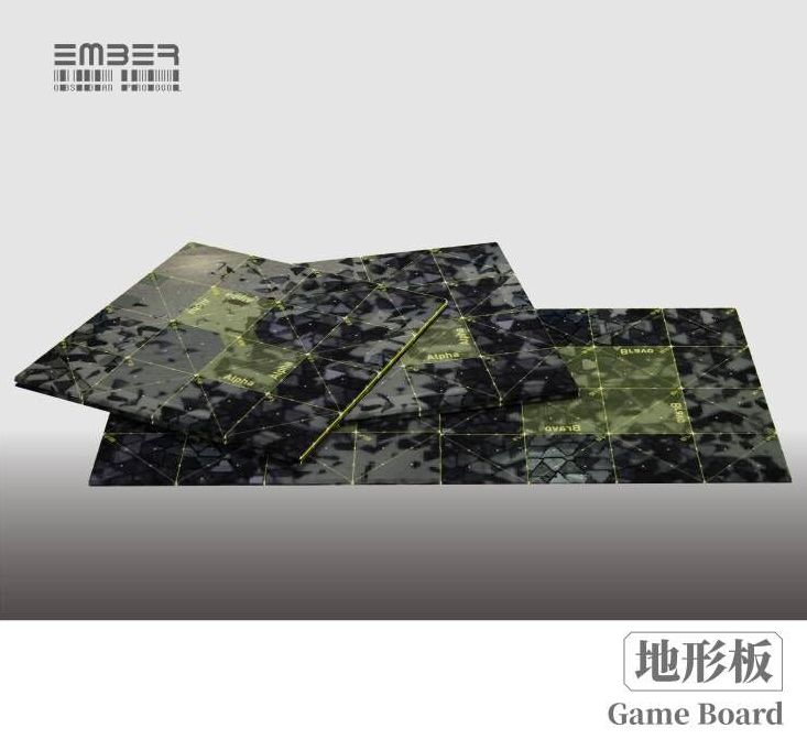 EMBER: OBSIDIAN PROTOCOL STANDARD GAME BOARD